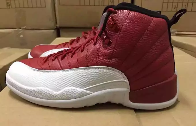 Tarehe ya Kutolewa ya Air Jordan 12 Nyekundu Nyeusi