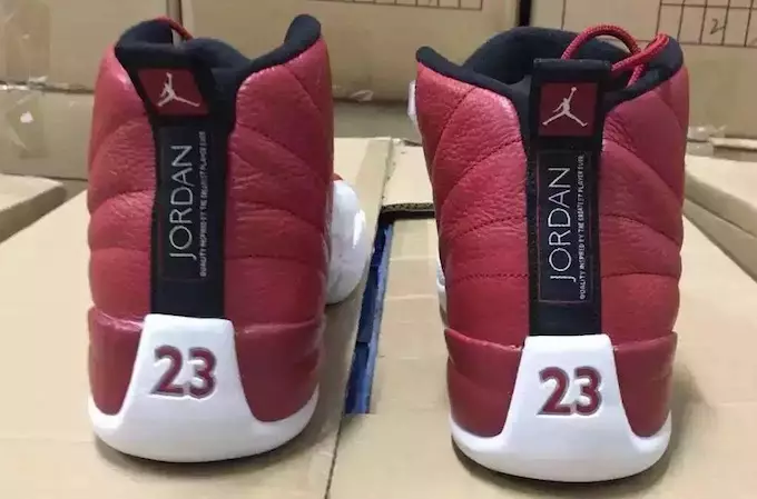 Air Jordan 12 Qizil Oq Qora Chiqarilgan Sana