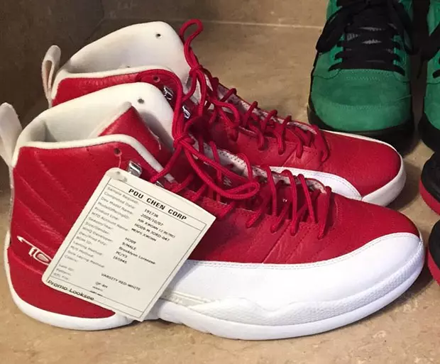 Air Jordan 12 Ginásio Vermelho 2016