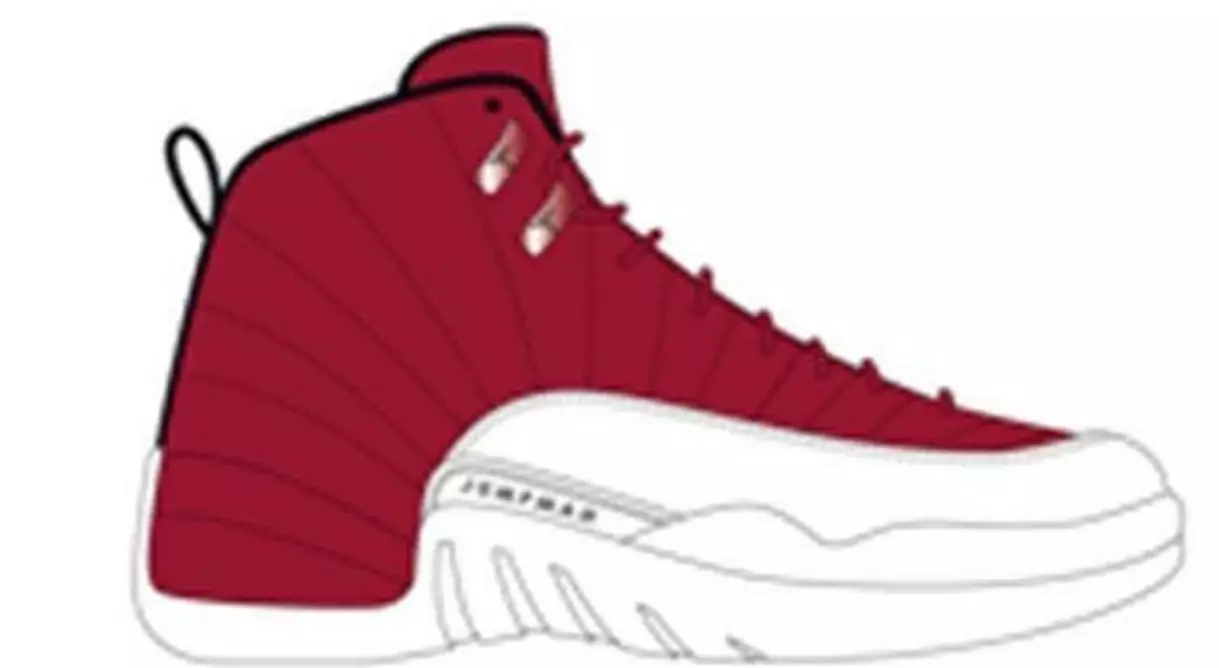 Дата выхода Air Jordan 12 Red White Black