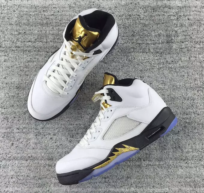 Air Jordan 5 Olympesch Goldmedail Release Datum