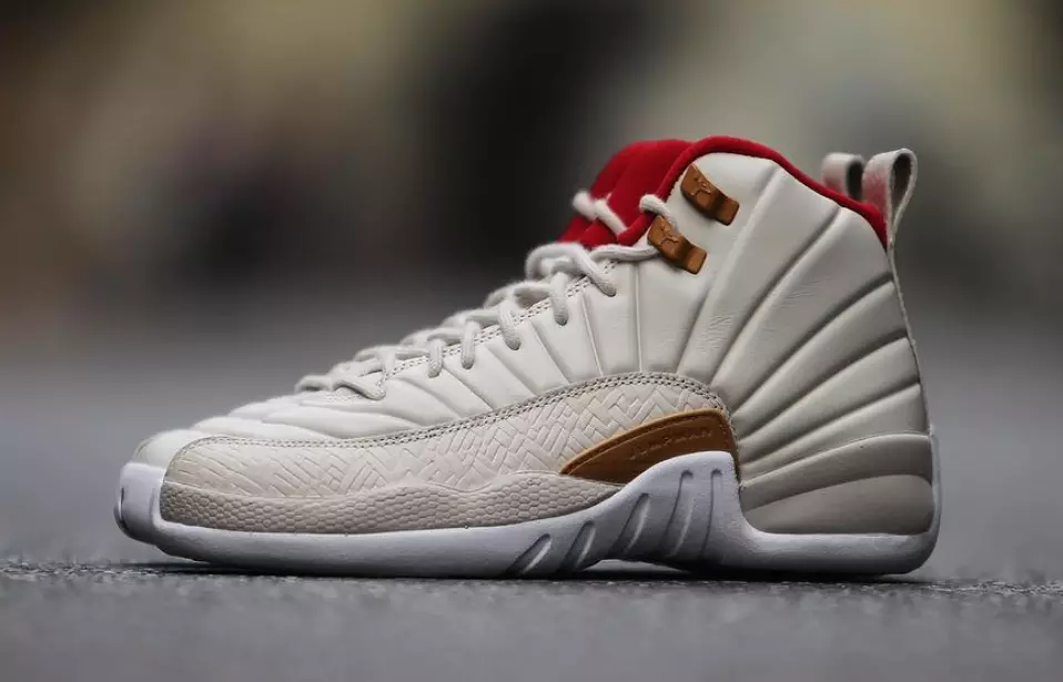 Air Jordan 12 stelpur kínverska nýárspakki