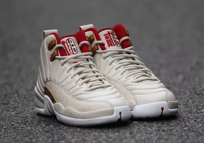 Air Jordan 12 jenter kinesisk nyttårspakke