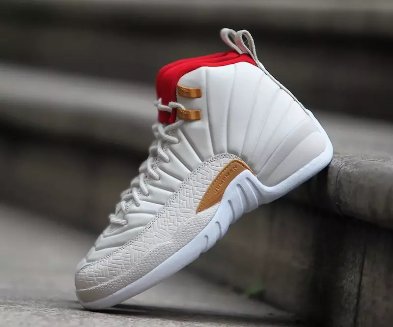 Air Jordan 12 Chinesisches Neujahrspaket für Mädchen