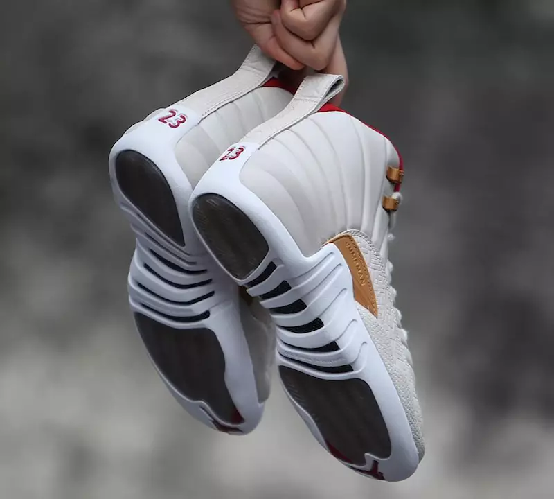 Air Jordan 12 Chinesisches Neujahrspaket für Mädchen