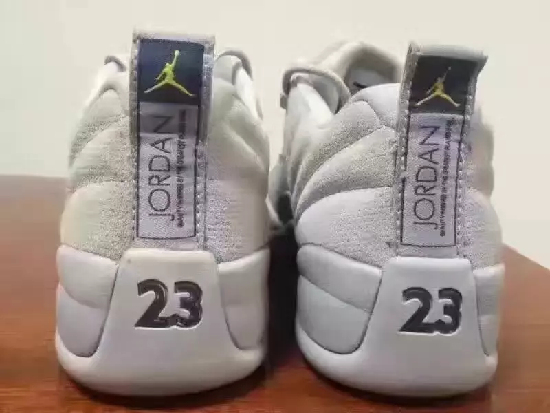 Air Jordan 12 Düşük 2017 Gri Lacivert Sarı