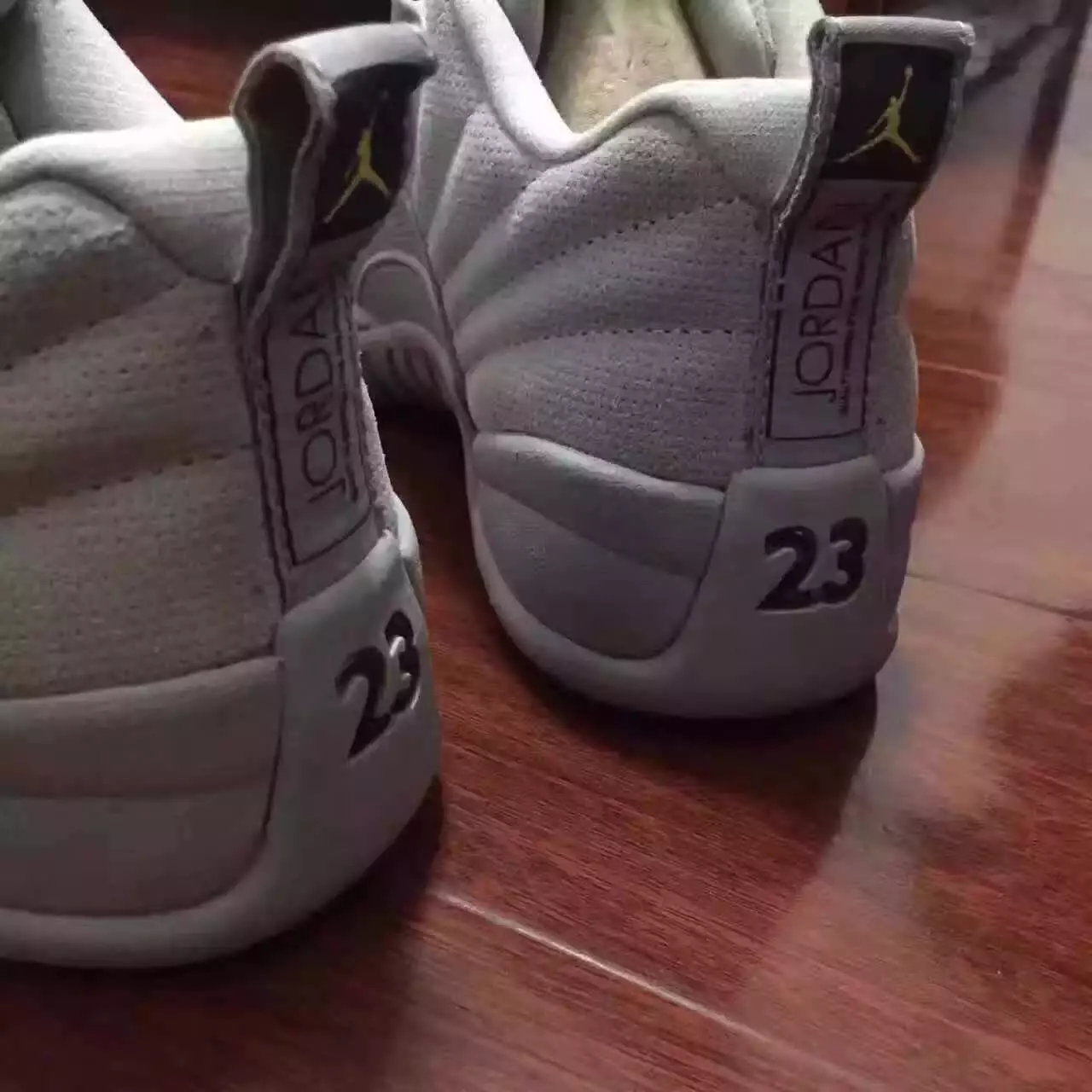 Air Jordan 12 Low 2017 Grå Marineblå Gul