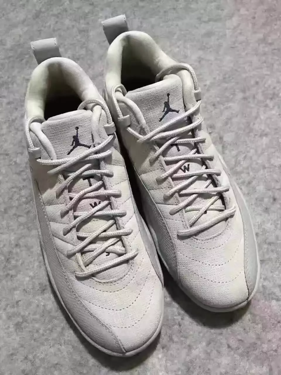 Air Jordan 12 Low 2017 Саарал Тэнгисийн Цэнхэр Шар