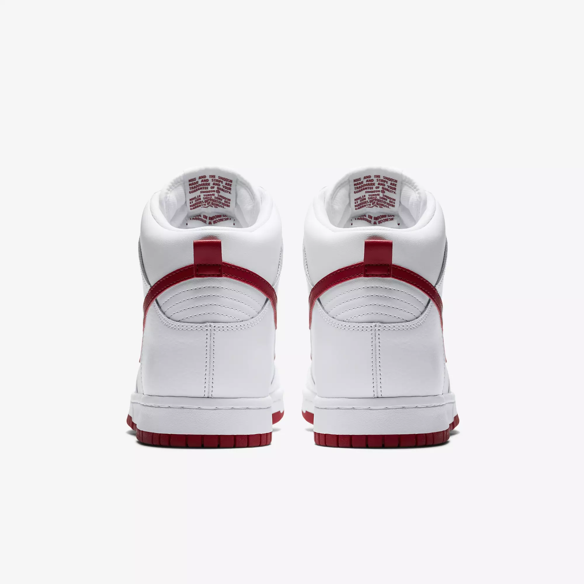 Nike Dunk High White Red