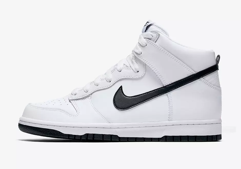 Nike Dunk High White Black