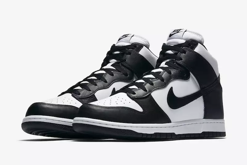 Nike Dunk High Retro revient en noir et blanc