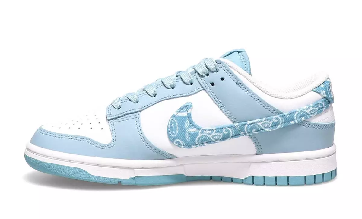 Дата выпуску Nike Dunk Low Blue Paisley DH4401-101