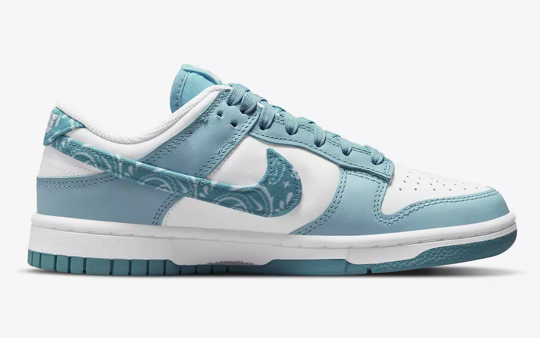 Nike Dunk Low Blue Paisley DH4401-101 Išleidimo data Kaina