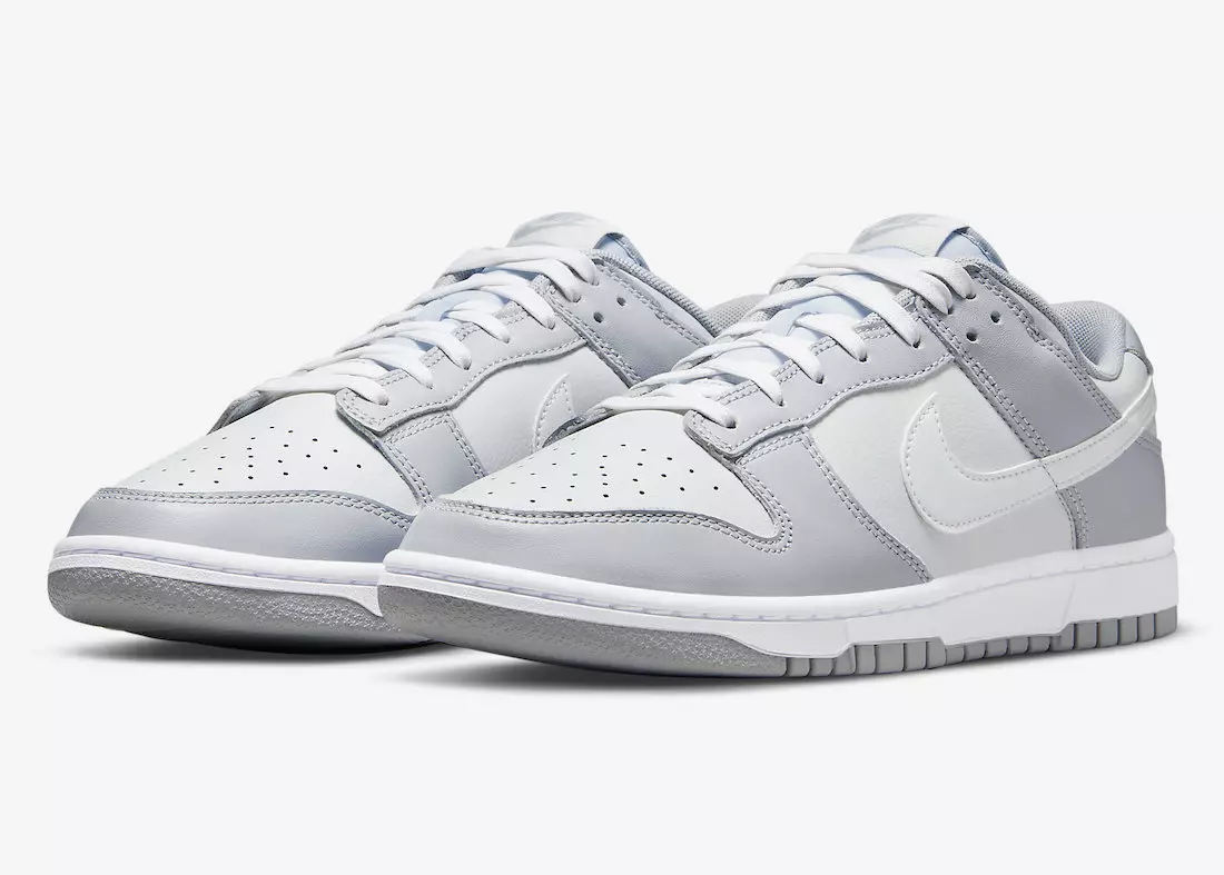 Nike Dunk Low боз жана ак түстө ачылды