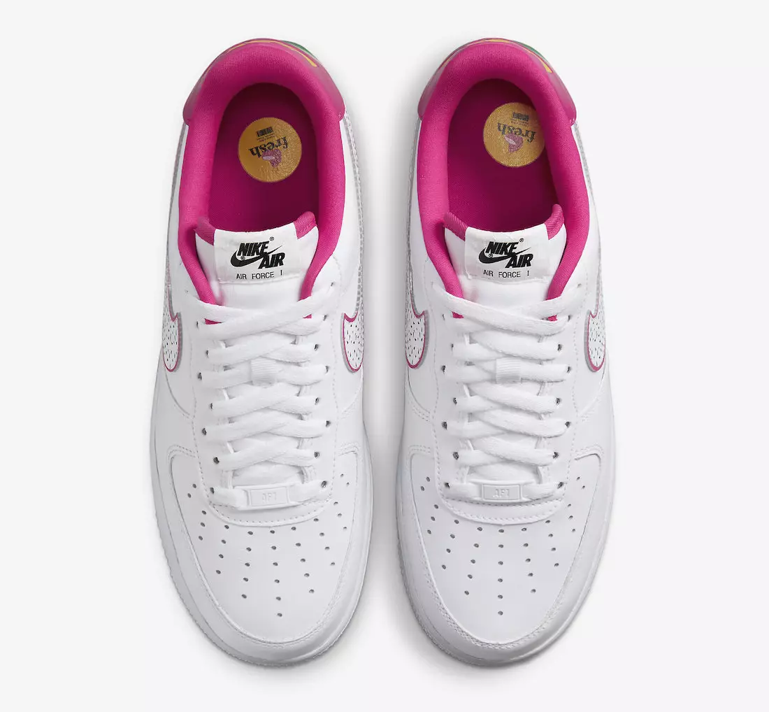 תאריך פרסום של Nike Air Force 1 Dragonfruit DV3809-100