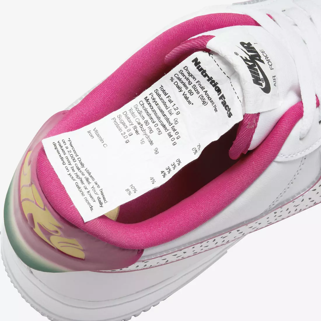 Data e publikimit të Nike Air Force 1 Dragonfruit DV3809-100