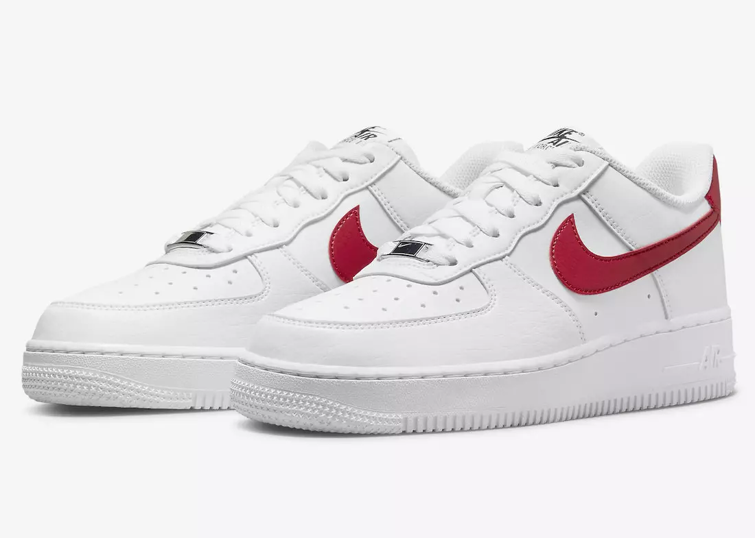 Nike Air Force 1 Next Nature Inaonekana katika Nyeupe na Nyekundu