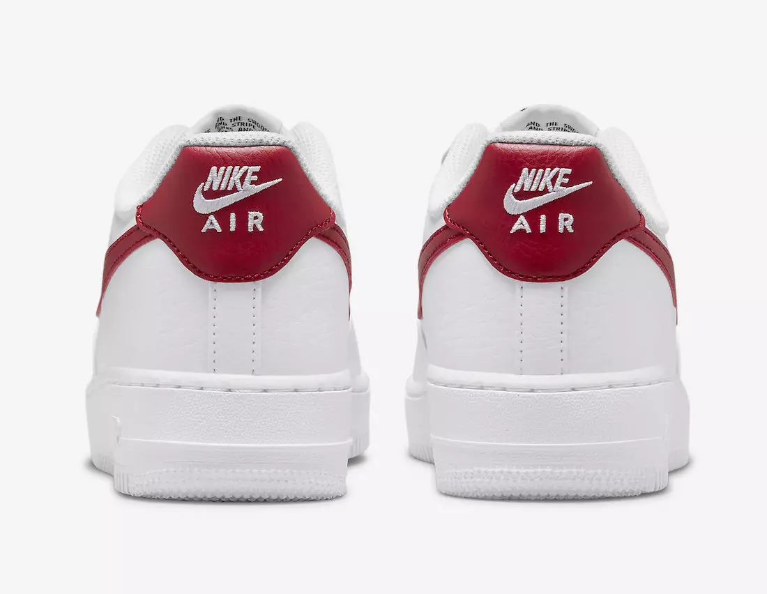 Nike Air Force 1 تاريخ الإصدار التالي Nature White Red DN1430-102