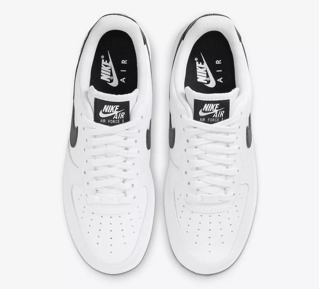 Nike Air Force 1 Low White Black DD8959-103 Datum izdavanja