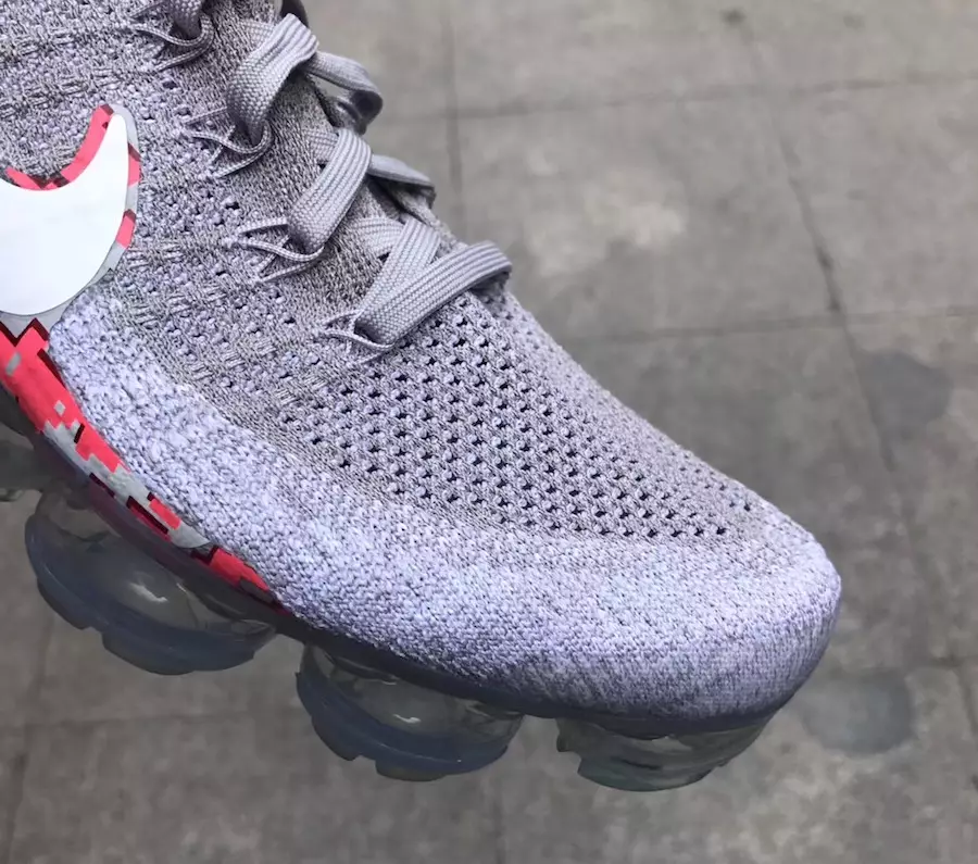 Nike VaporMax Digital Camo Szary Różowy