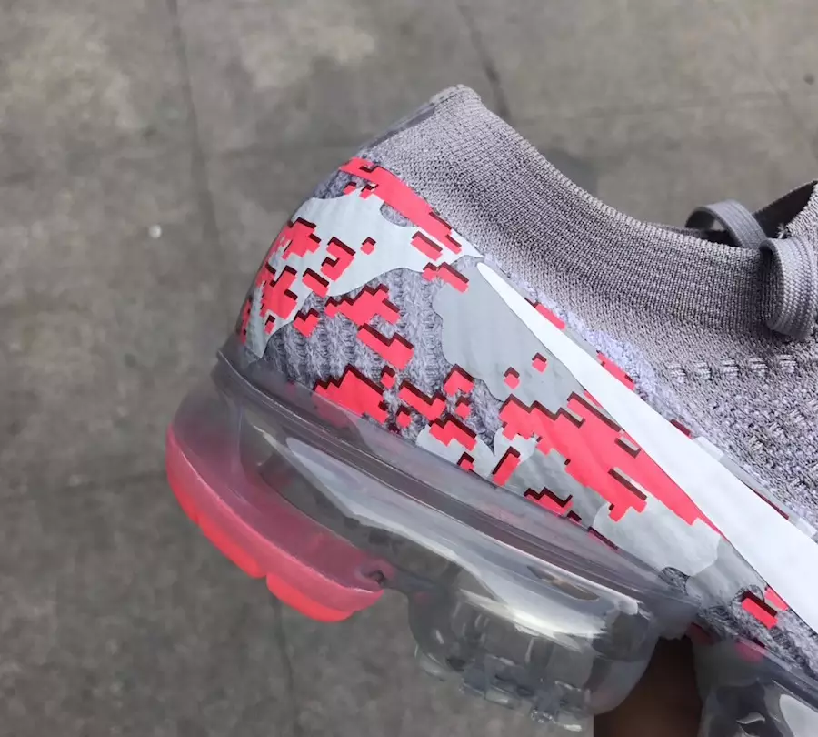 Nike VaporMax Digital Camo Gris Rosa