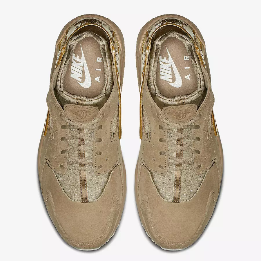 Nike Air Huarache metalinė auksinė moneta 704830-201