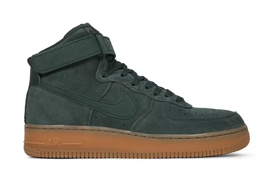 Nike Air Force 1 მაღალი ვინტაჟური მწვანე AA1118-300