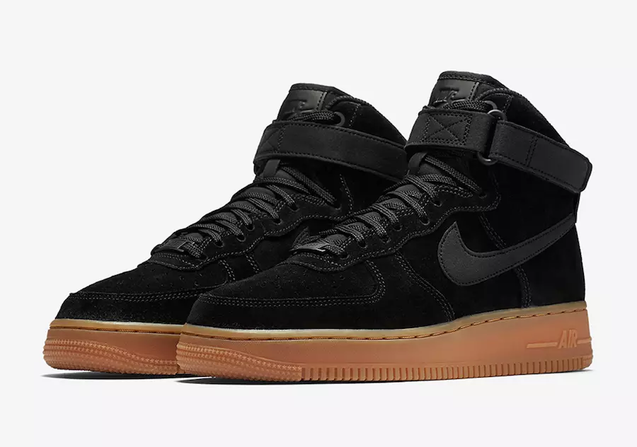 Nike Air Force 1 High Black Gum 860544-004