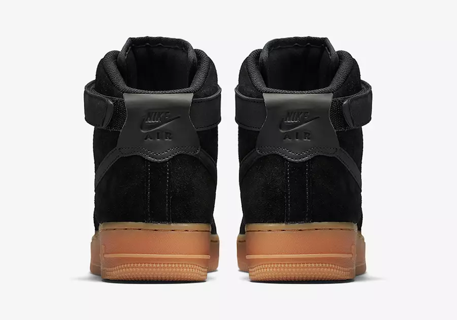 Nike Air Force 1 High Black Gum 860544-004