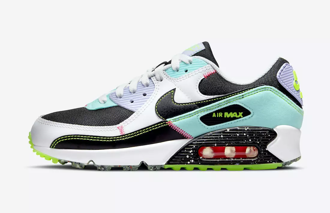 Nike Air Max 90 Déanta Le hÁbhair Athchúrsáilte atá fágtha 56266_3