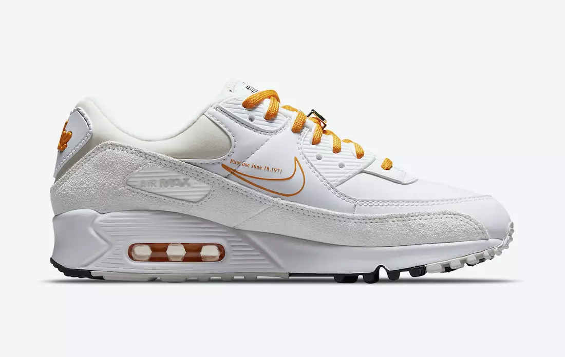 Nike Air Max 90 Биринчи колдонуу DA8709-100 Чыгарылган күнү