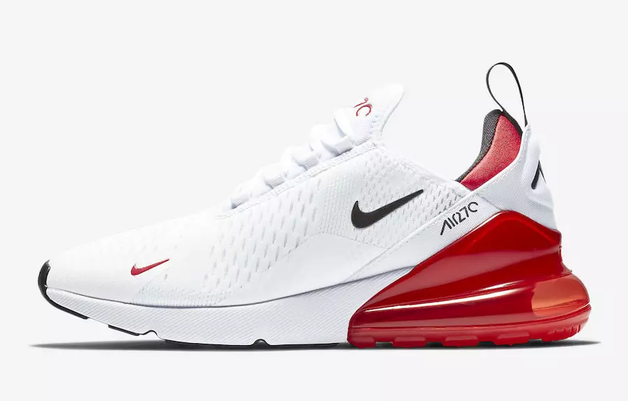 Nike Air Max 270 Beyaz Üniversite Kırmızı BV2523-100 Çıkış Tarihi