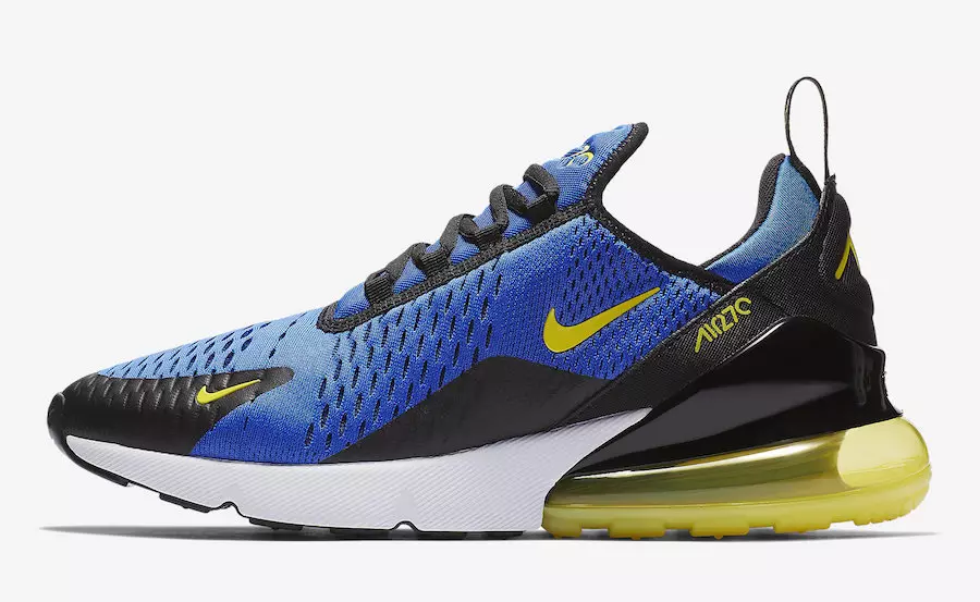 Nike Air Max 270 Game Royal Dynamic Yellow BV2517-400 תאריך יציאה