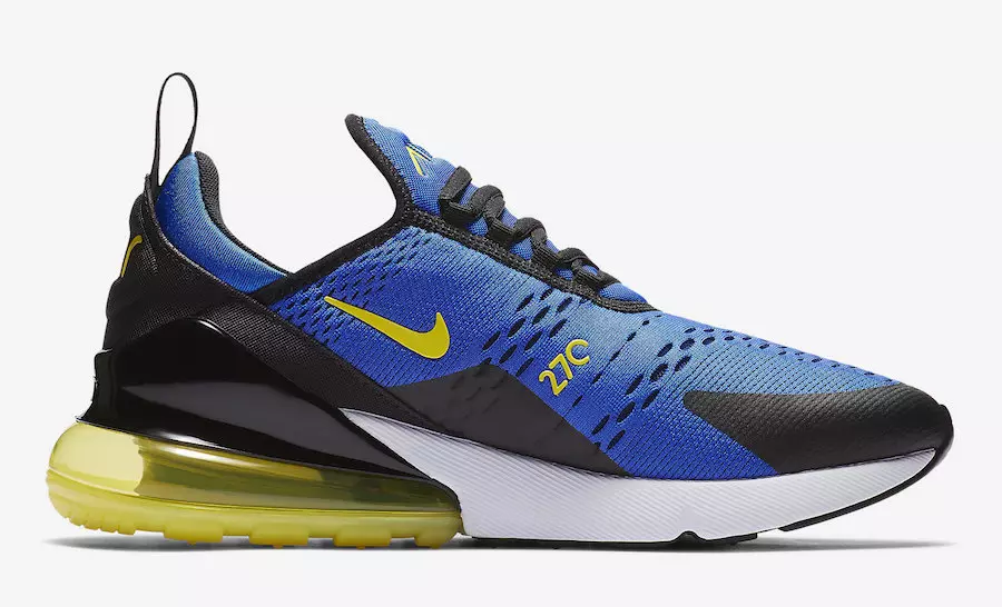 Nike Air Max 270 Game Royal Dynamic Yellow BV2517-400 Թողարկման ամսաթիվ