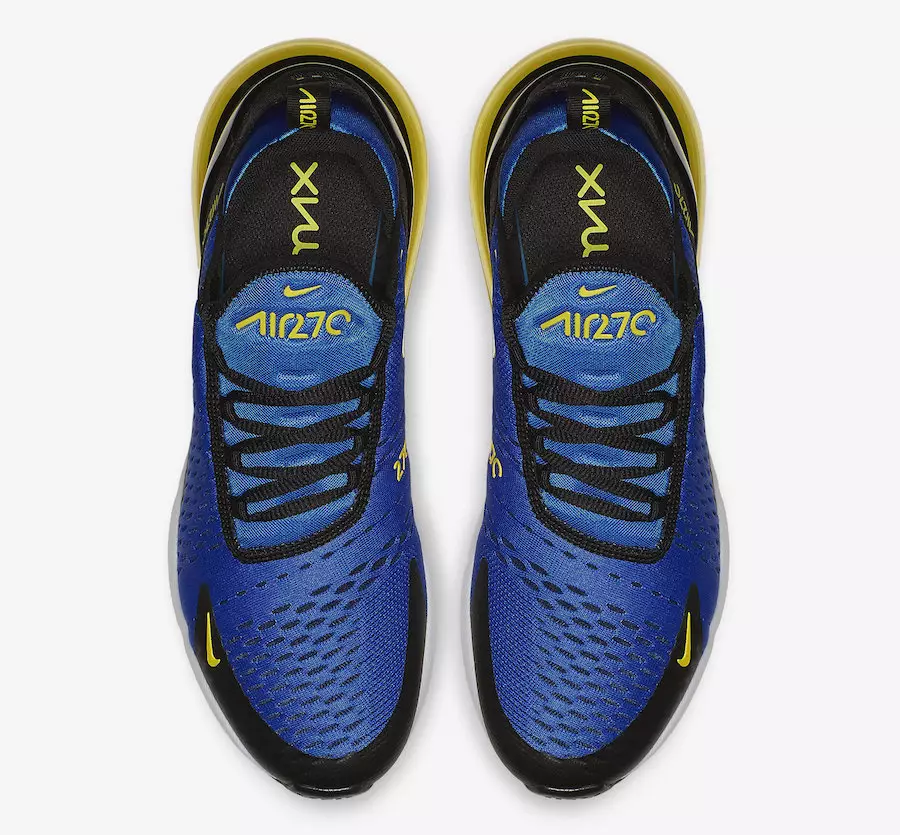 Nike Air Max 270 Game Royal Dynamic Yellow BV2517-400 Data lansării