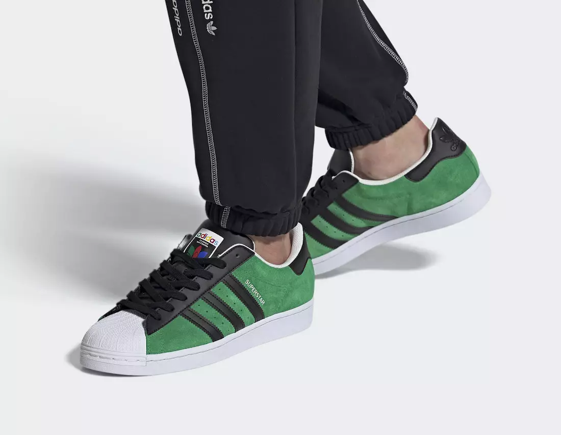 Adidas Superstar Зеленый FW7844