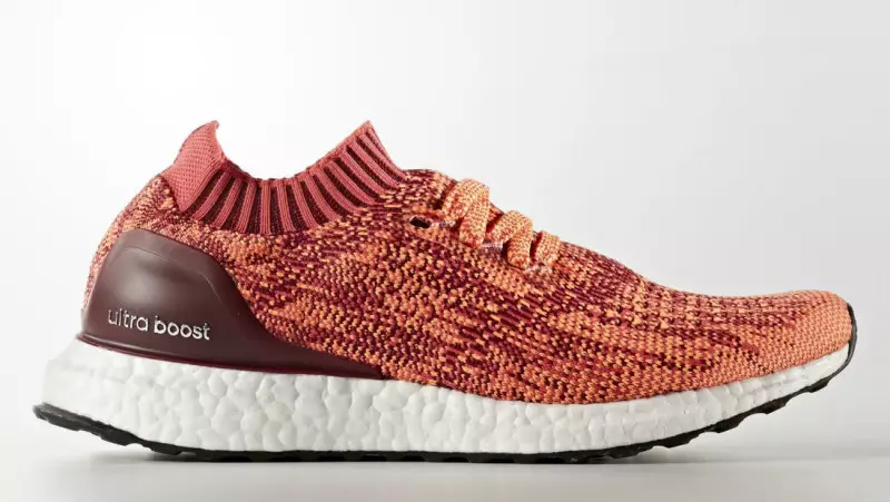 adidas Ultra Boost Uncaged Solar Czerwony Pomarańczowy Burgund