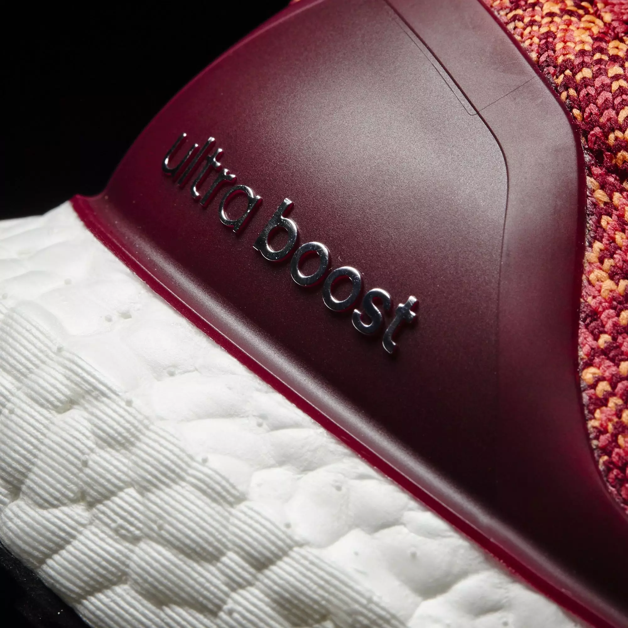 adidas Ultra Boost Kafessiz Solar Kırmızı Turuncu Bordo