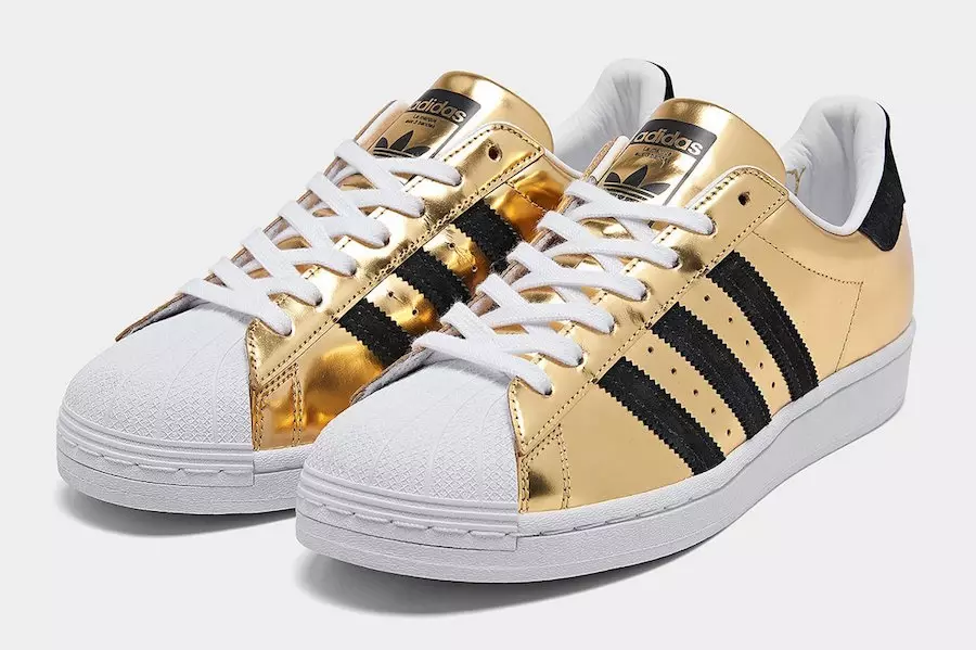 adidas Superstar Gold Metallic New York FX3900 ဖြန့်ချိသည့်ရက်စွဲ