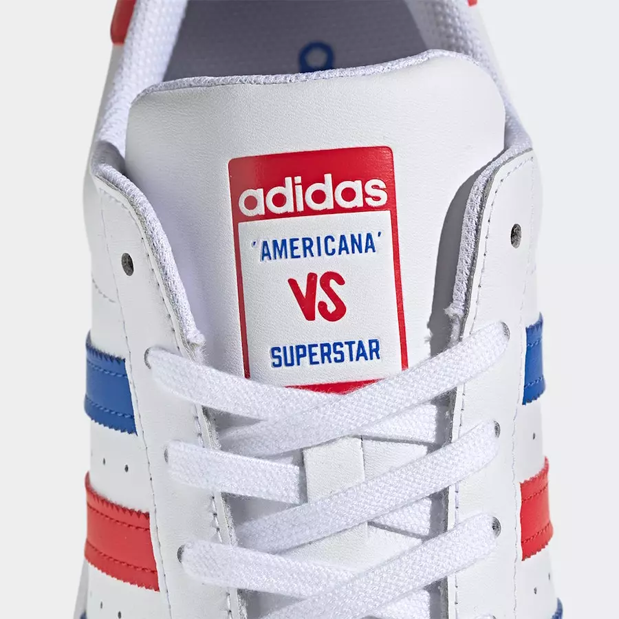 Data di rilascio di adidas Americana vs. Superstar FV2806