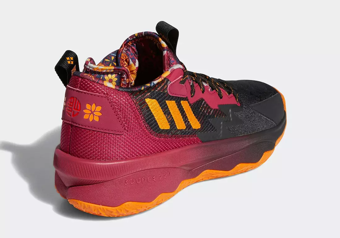 Adidas Dame 8 Kinų Naujieji Metai GW1816 Išleidimo data