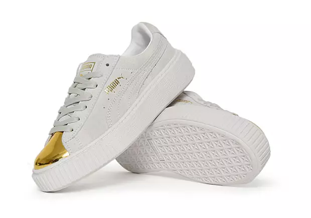 Pachet PUMA Suede Platform Gold Toe