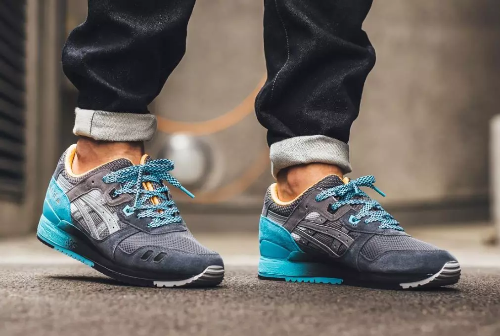 Slam Jam ASICS Gel Lyte III uz kājām