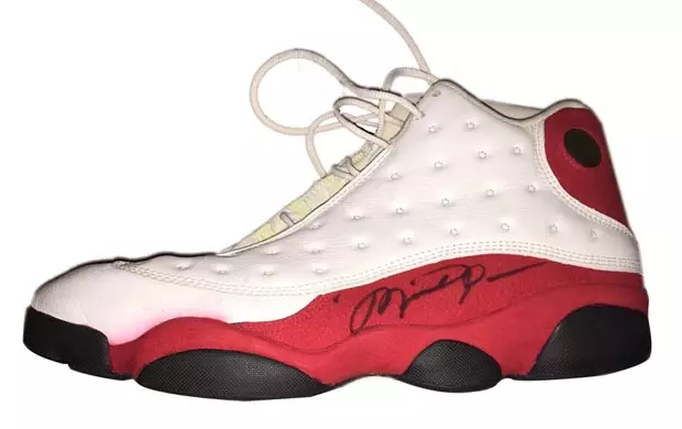 Майкл Джорданс Гульня Worn Air Jordan 13