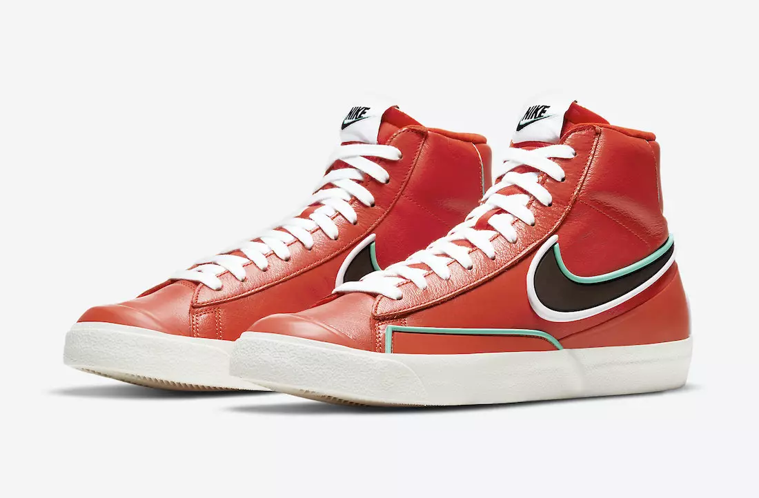 Nike Blazer Mid ’77 Infinite Surfaces in Orange