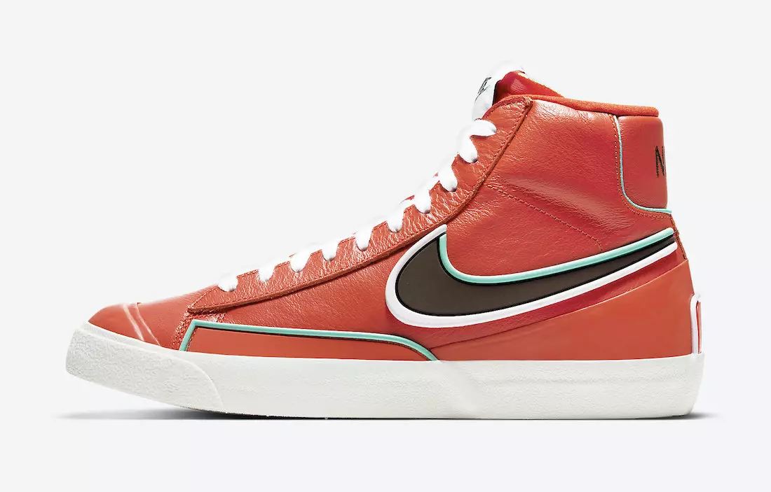 Nike Blazer Mid 77 Infinite Orange DA7233-800 Chiqarilgan Sana