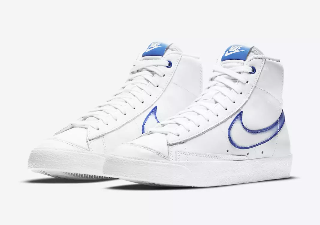 Nike Blazer Mid White Royal Blue DD9685-100 Datum izlaska