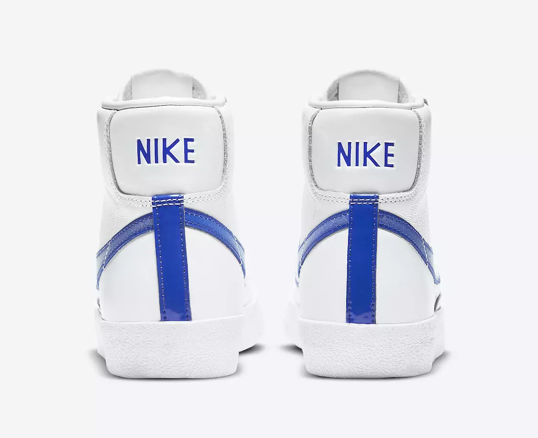 Nike Blazer Mid White Royal Blue DD9685-100 გამოშვების თარიღი