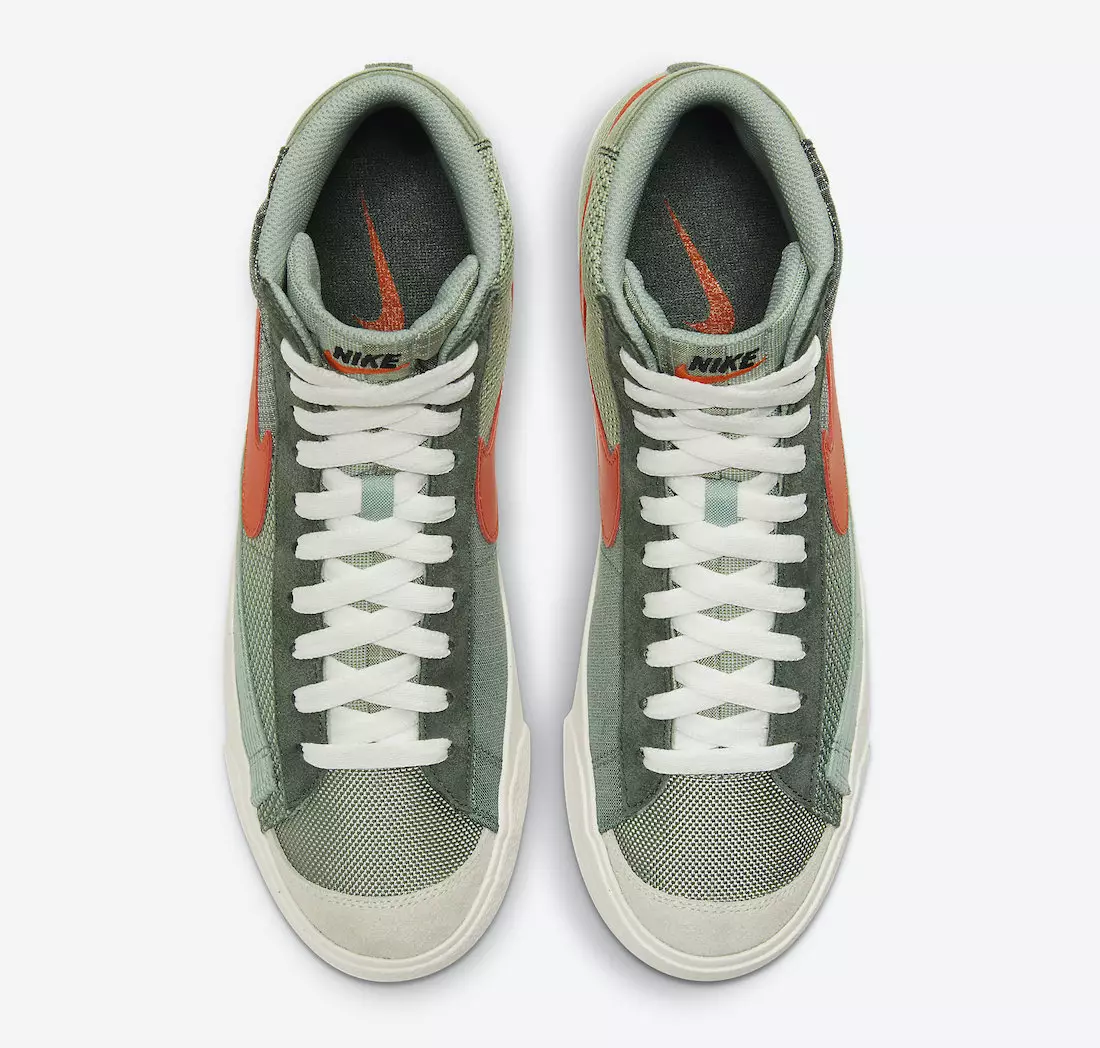 Nike Blazer Mid 77 Patch Dutch Green DD1162-300 Թողարկման ամսաթիվ