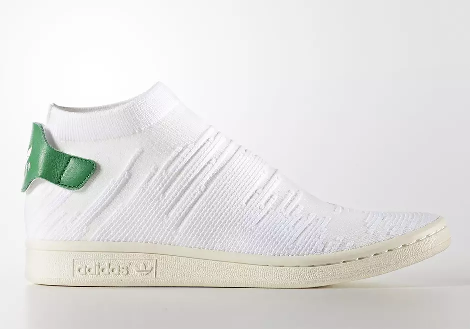 adidas Stan Smith Sock Primeknit BY9252 White Green